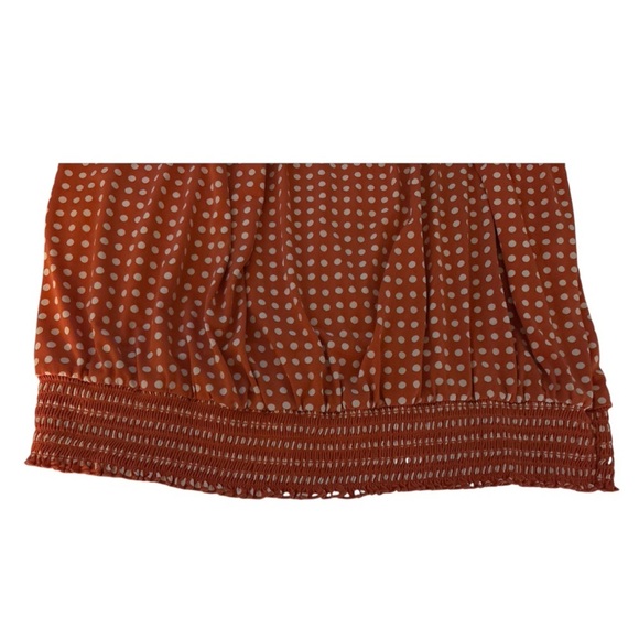 STYLE & CO blouson top, jersey fabric.  Flutter sleeves, elastic hem. Large - Picture 5 of 5